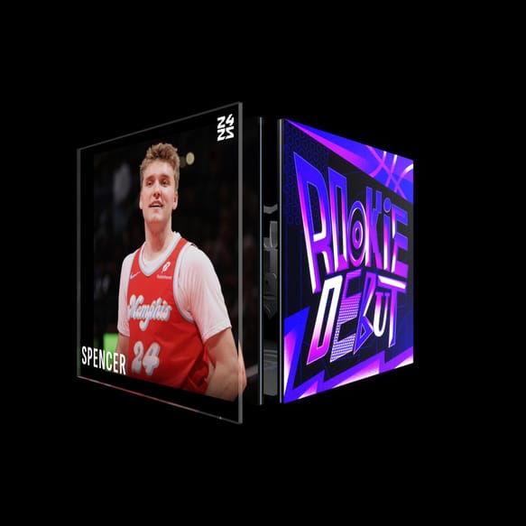 3 Pointer, Rookie Debut (Series 2024-25), MEM